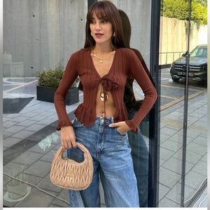 Spring /summer 🌺 NWT ZARA FINE KNIT FLOWER TOP SIZE S
🚨FIRM PRICE